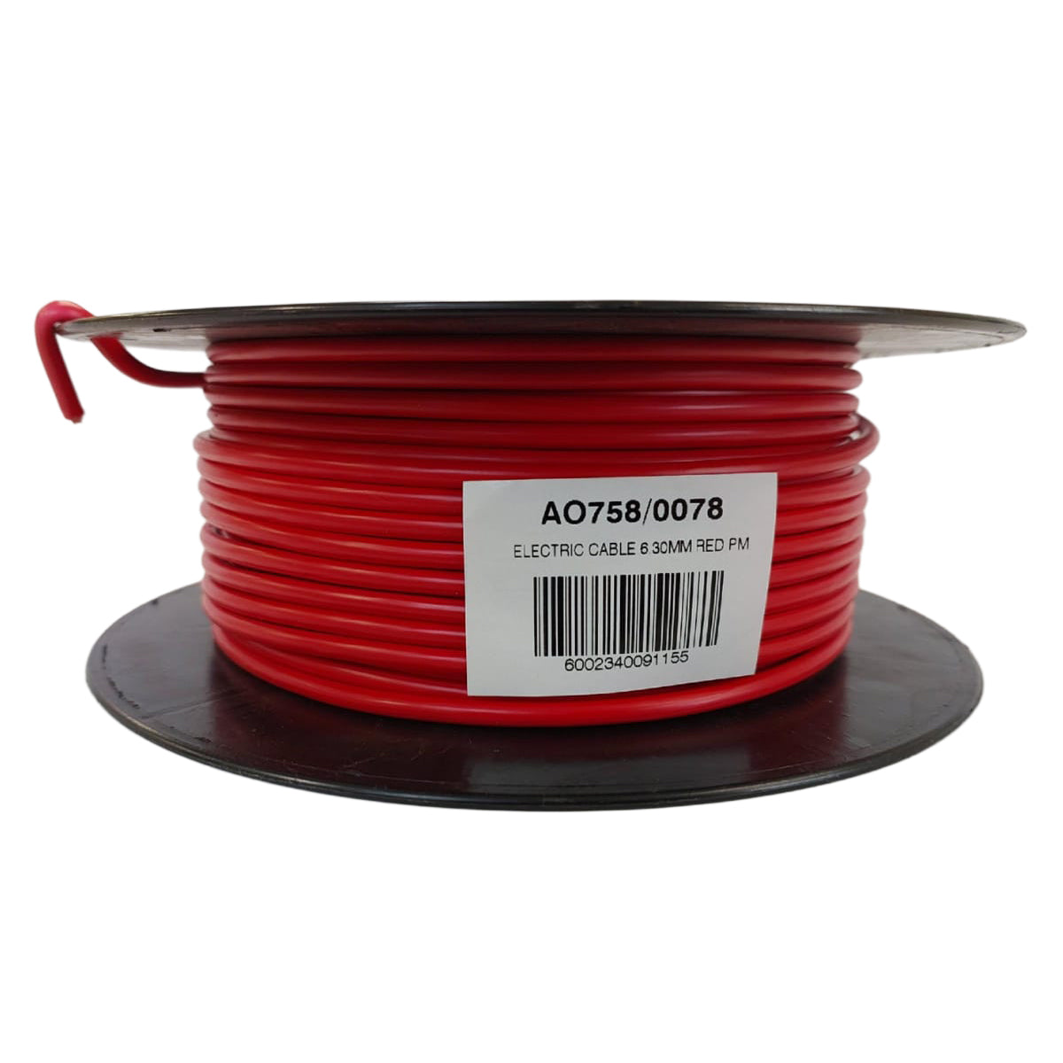 Electric Cable 6.30 Mm Single Core Red Pm