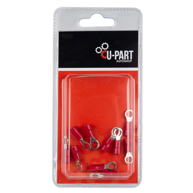 U Part Terminal Red Ring Lug 0.5 1.5 Mm 5 Mm Lr15005