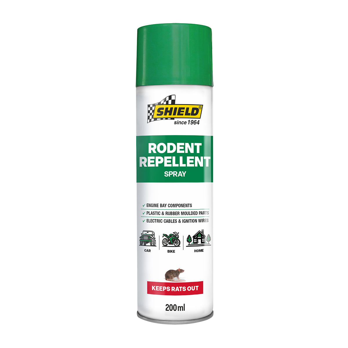 Shield Rodent Repellent Spray 200 Ml Sh1826