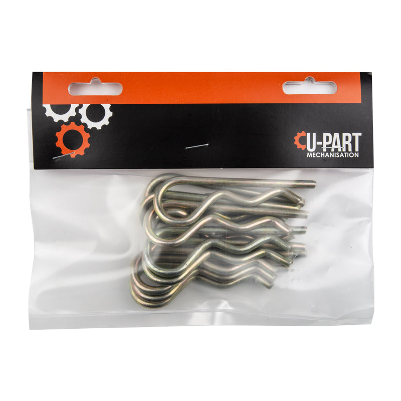 U Part Grip Clip X10 Pk 16 27 Mm 5 Mm S13