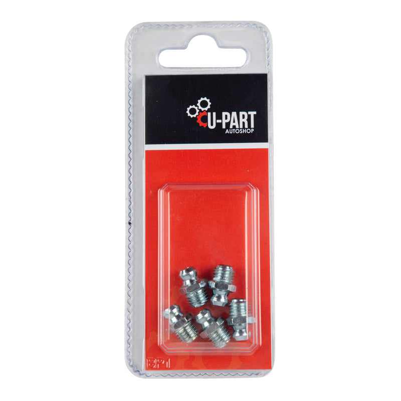 U Part Grease Nipple Straight M8 X1 X5