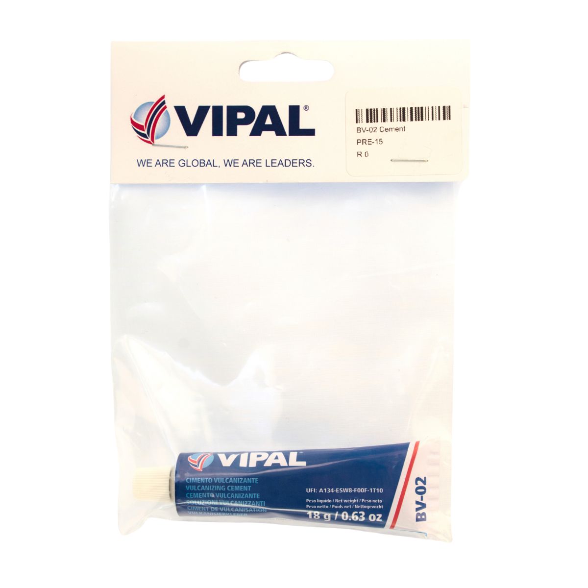 Vipal Vulcanizing Cement Bv 02 18 G X 1 Pre Pack