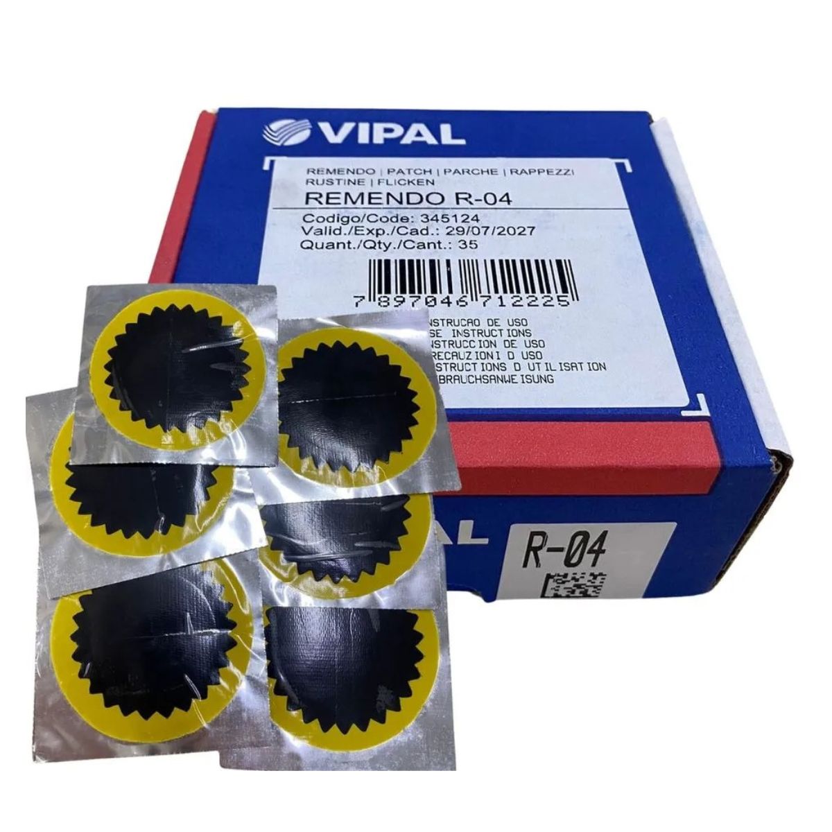 Vipal Round Tube Patch 80 Mm Price Each 35 Per Box