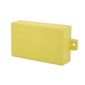 Abs Enclosure Molded Yellow 98x58 Mounting Tags Ap 888 Yellow