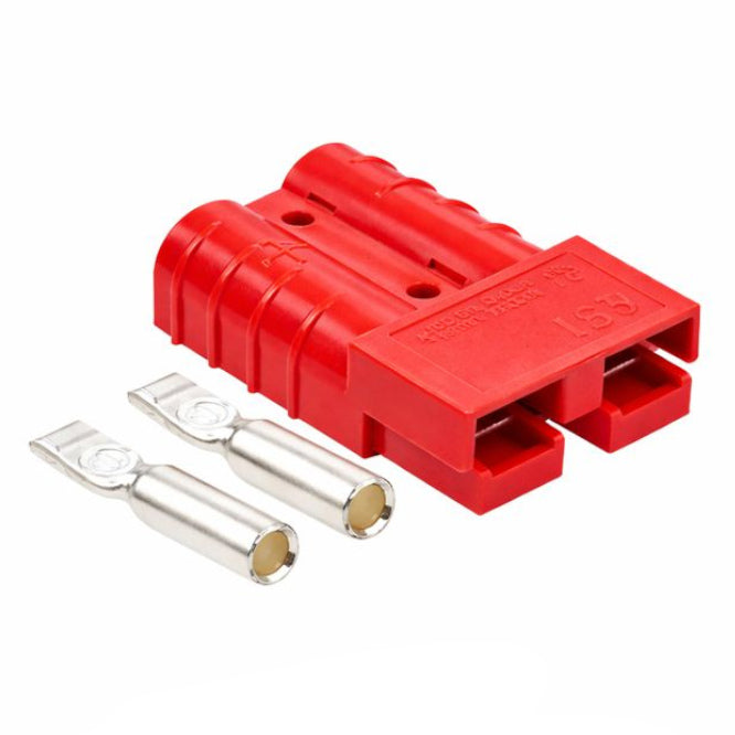 Plug Housing Connector 2 W 35 50 A 600 V 4 16mm2 Kit Bmc2 S Red