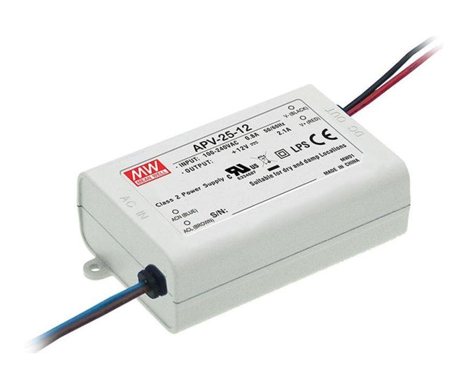Power Supply Encl. Led Driver I=220 O=12 V 2.1 A 25 W Apv 25 12