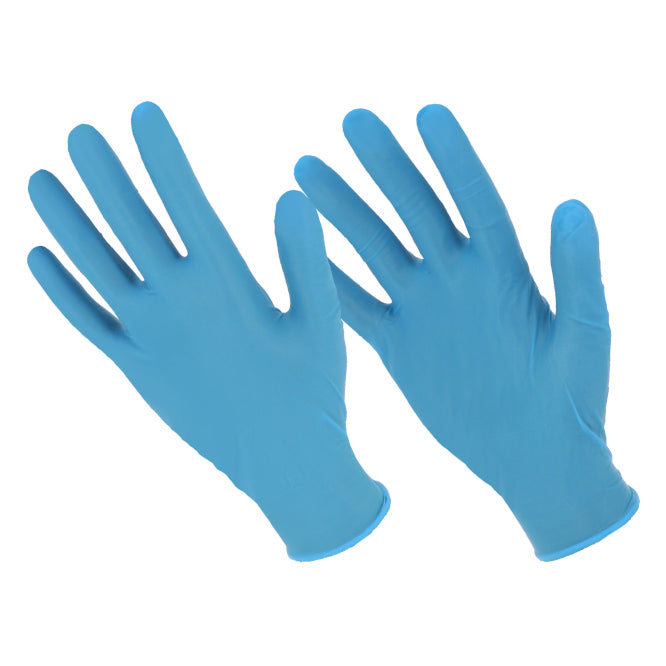 Disposable Gloves Non Sterile Nitrile Medium 100 P/Box Aql1.5
