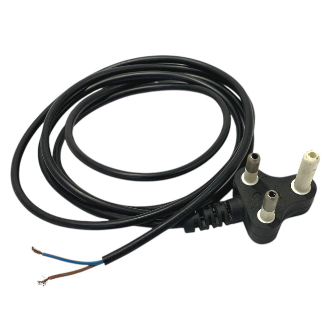 Mains Lead 15 A Plugtop To Open End Lead 1m 15 A1 M