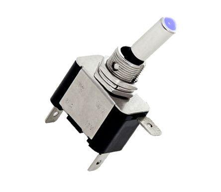 Toggle Switch Spst Iluminated Bl 12 V Led 20 A Asw 07 D Bl - Livestainable.co.za