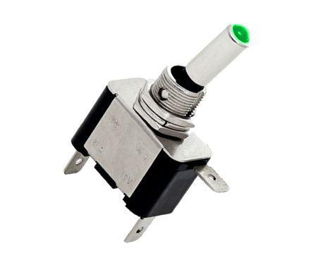 Toggle Switch Spst Iluminated Gr 12 V Led 20 A Asw 07 D Gr - Livestainable.co.za