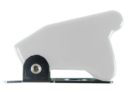 White Safety Cover For Illuminated Switch Sac 01 Wt