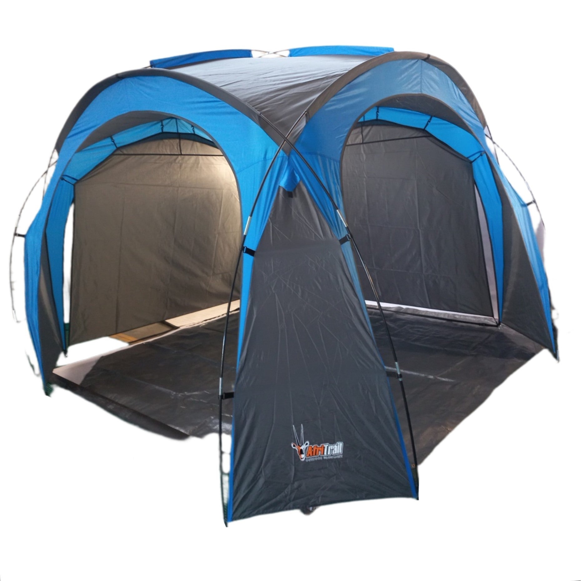 Afritrail Sun Shade Dome Includes 2 Panels And Pe Floor