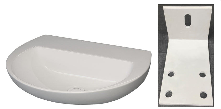 Lecico Atlas Medical Basin 50cm With Bracket