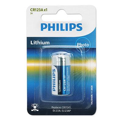 Philips Cr123 A Lithium Battery 1 Blister - Livestainable.co.za