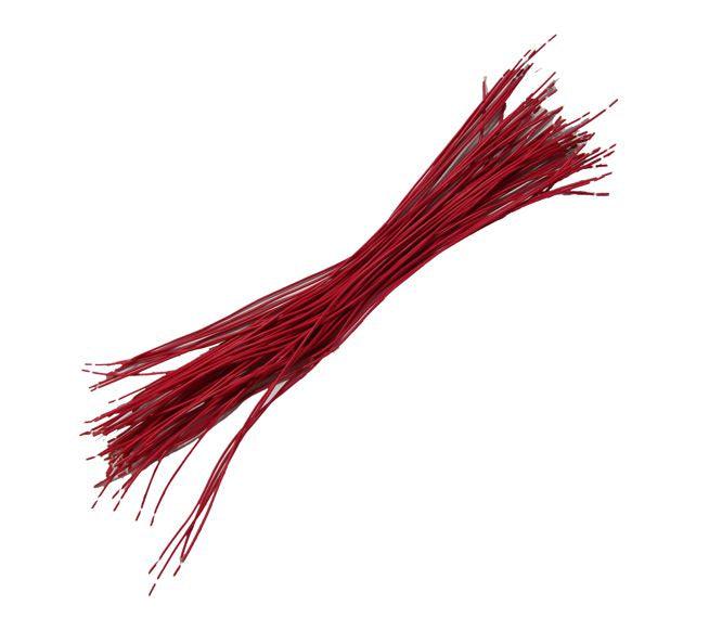 Wire M/S Csa=0.34 1.6mm Red 250mm Ul1007 Str Awg22 Rd - Livestainable.co.za