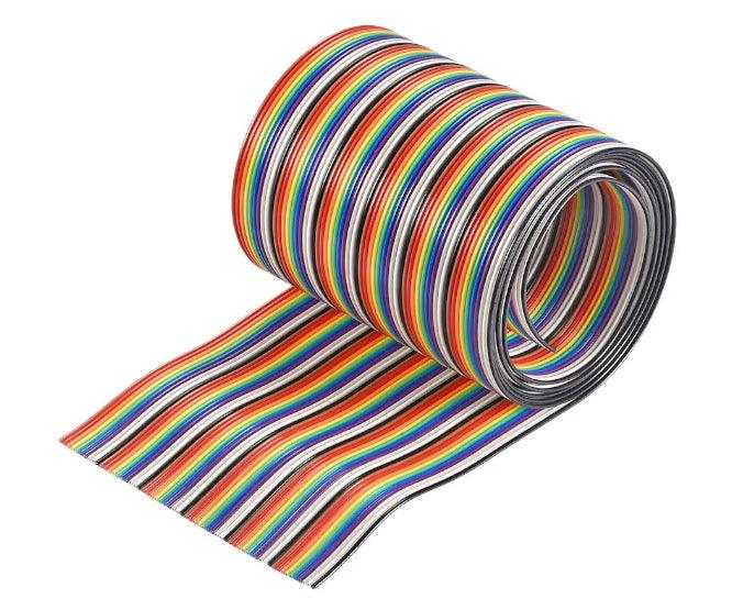 Flat Ribbon Cable Colour 40 W P=1.27mm Debulk Awg28 40 C - Livestainable.co.za