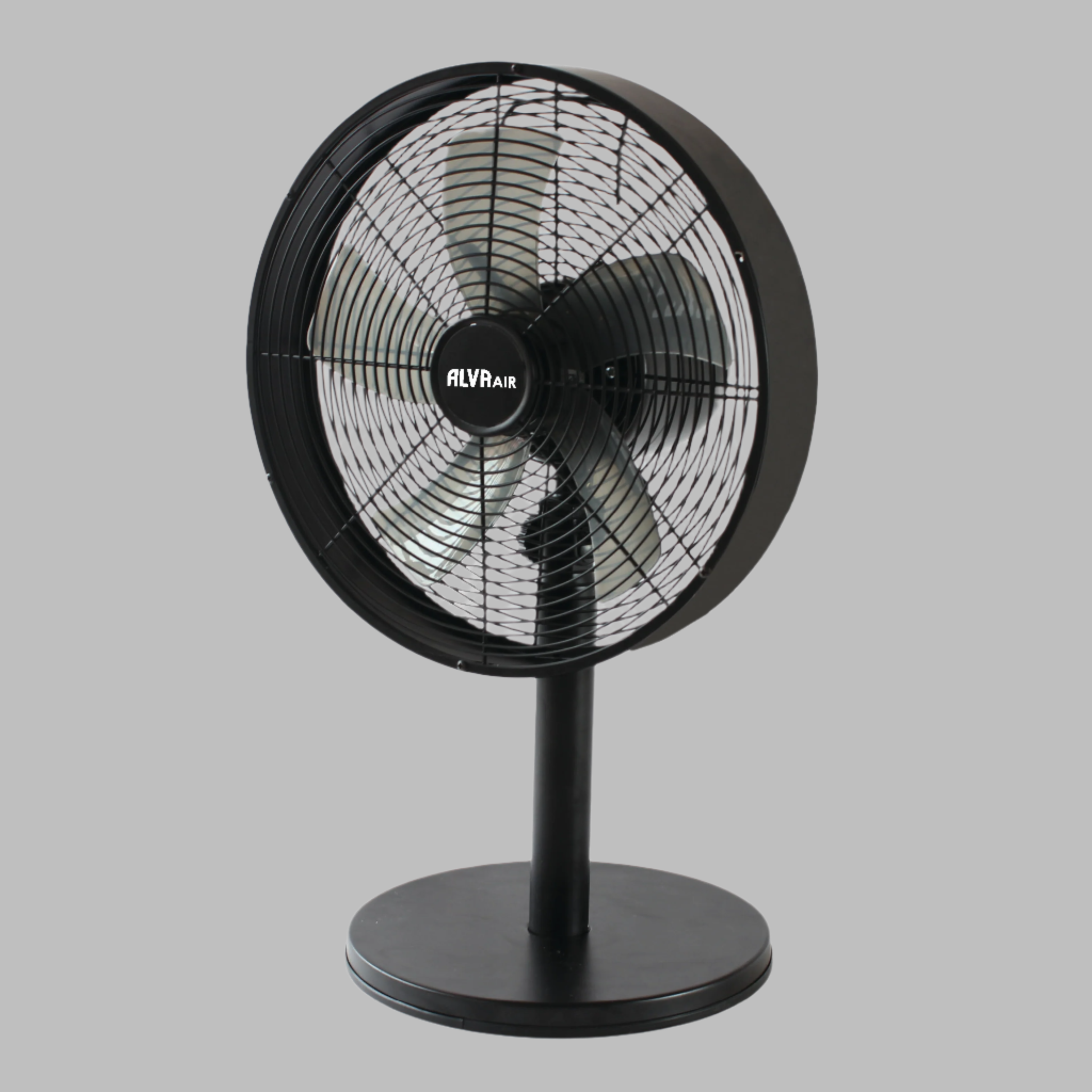 30cm Drum Desk Fan (Matte Black)