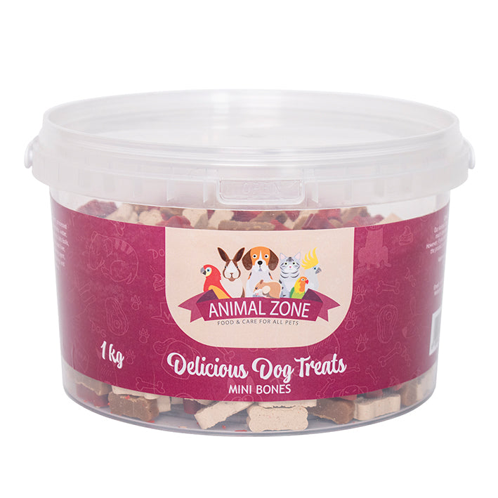 Semi Moist Dog Treats – Mini Bones 1kg