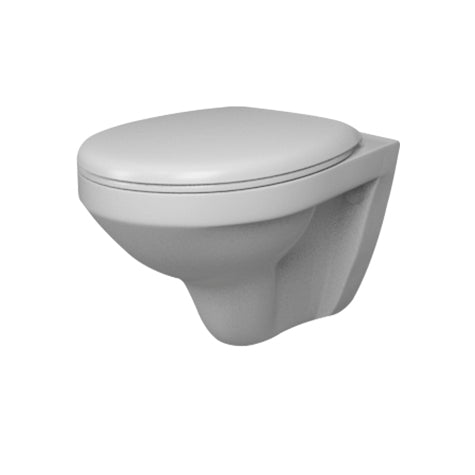 Lecico Atlas Geo Rimless Combo Wh Pan Mdf Seat (Bolt Holes 180)