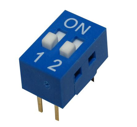 Dip Switch 2 Pole 100m A Pcb Eps102 Az *A*
