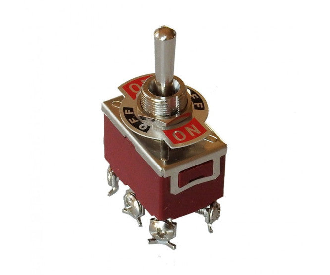 Toggle Switch On/Off/On Dpdt 10 A B066 *A*