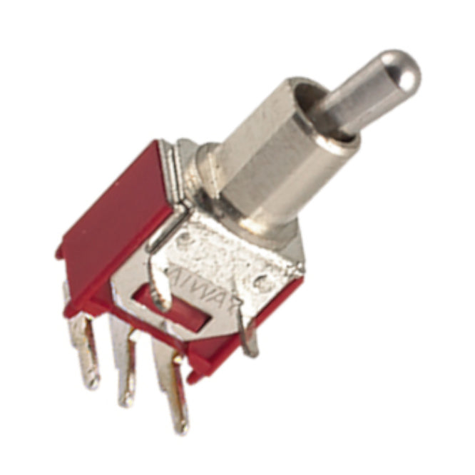 Mini Toggle Switch Spdt On On R/A Pcb B070 Bv