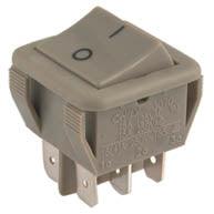 Rocker Switch Dpst 25x25 Br 10 A Lug B1026 - Livestainable.co.za