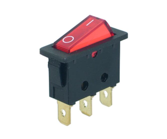 Rocker Switch Spst 11x30 Red Iluminated B120 E Rd - Livestainable.co.za