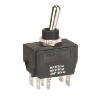 Mini Toggle Switch Dpdt On Off On B1303