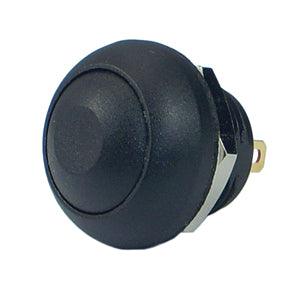 Push Button Switch N.O. Spst Black M12 D=17.5 Ip67 B1313 A Bk - Livestainable.co.za