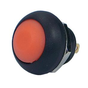 Push Button Switch N.O. Spst Orange M12 D=17.5 Ip67 B1313 A Orange - Livestainable.co.za