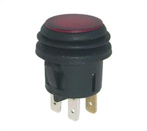 Push Button Switch Rnd 240 Vac 6 A Rd Spst Latching B1315 Rd - Livestainable.co.za