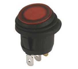 Round Rocker Switch 240 Vac 10 A Rd Spst Illuminated B1321 - Livestainable.co.za