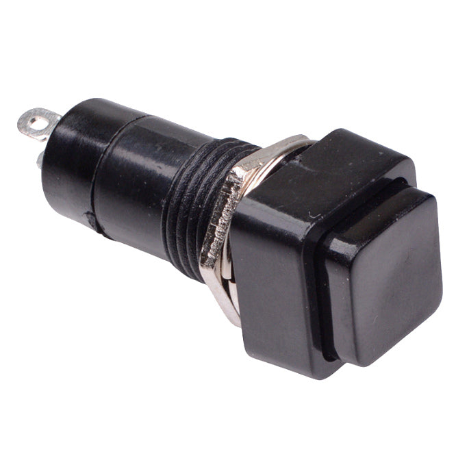 M12 Push Button Switch Latching Spst 3 A 125 V 15x15 B160 A Black