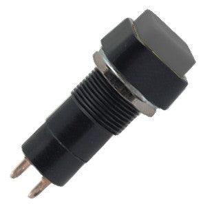 Sqr Push Button Switch N.O Spst 3 A 125 V 15x15mm M12 Hole B160 B Black - Livestainable.co.za