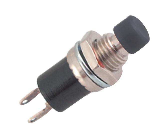 Push Button Switch N.O. Spst 1 A Black Solder M7 Pbs 105 Black - Livestainable.co.za