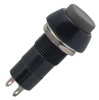 Push Button Switch Latching Spst 3 A Black Solder M12 D=19.5mm L=38 B165 L Bk - Livestainable.co.za