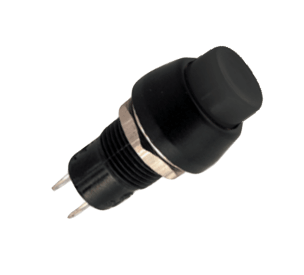 Push Button Switch Latching Spst 3 A Black Solder M10 D=15mm B167 A Bk - Livestainable.co.za