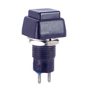 Push Button Sq Switch Latching Spst 3 A Black Solder M12 D=15mm L=30 B168 A Black - Livestainable.co.za