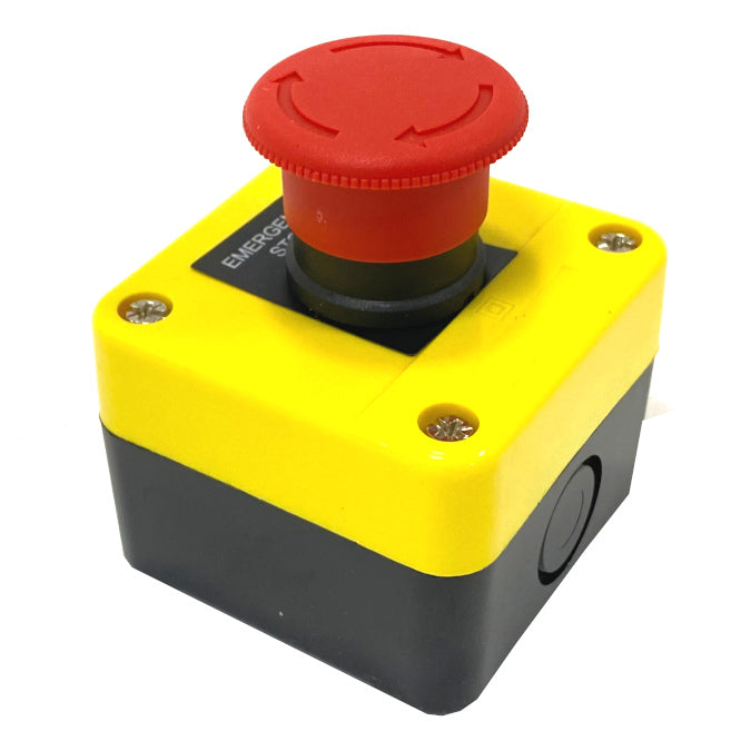Enclosed Pushbutton Emergency Stop Rotate To Rel. Pb Adp2 B174 H29