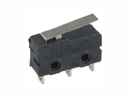 Mini Micro Limit Switch Spdt 14mm Lever B175 B (125 V/3 A) - Livestainable.co.za