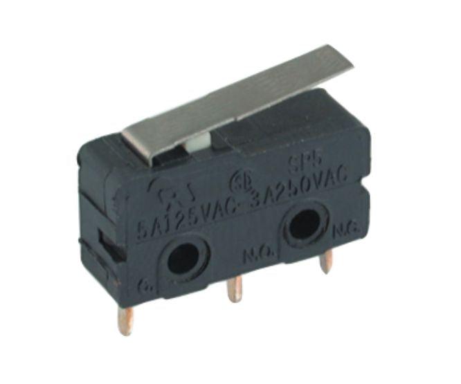 Mini Micro Limit Switch Spdt Lever L=14 Pcb Pins B175 Bp (125 V3 A) - Livestainable.co.za