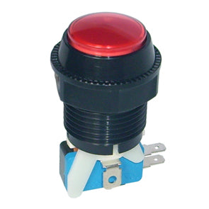 Push Button Switch Ill Rd 25x60x28 N/L B181 M Red No Lamp