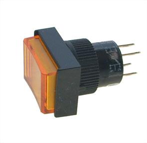 Illumin Push Butt Switch Yellow Dpst 250 V 3 A A16 22 Zjy220 V - Livestainable.co.za