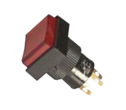 Push Button Illuminated Red N.0. 24 V B18571 C Rd