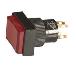 Push Switch N.O 15mm Mom Il Rd B18571 D Rd Cov B1890