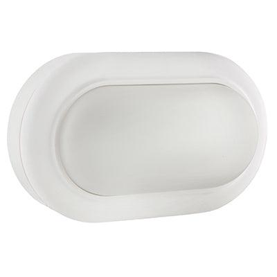 Oval Bulkhead 170mm White Led 1x8w - Livestainable.co.za