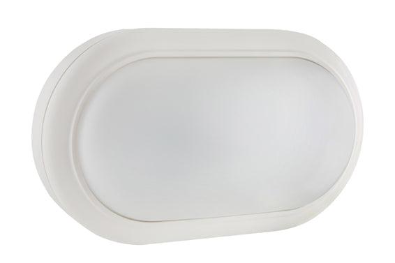 Oval Bulkhead 221mm White Led 1x15w - Livestainable.co.za