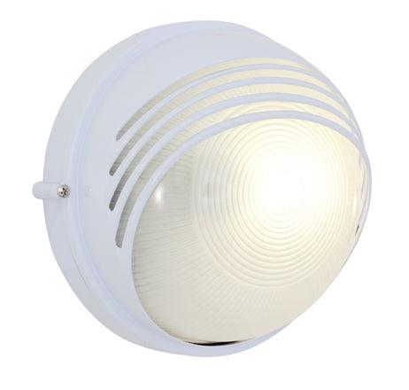 Moon Round Large Bulkhead 240mm White 1x100w - Livestainable.co.za