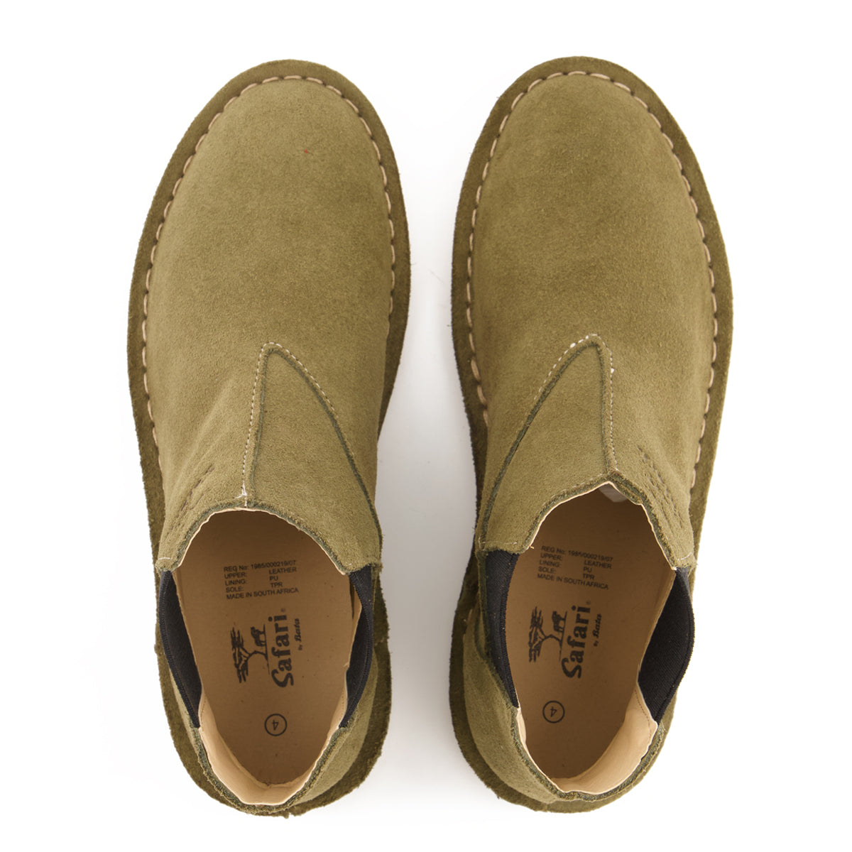 Bata Safari Voyage Ladies Olive Size 3